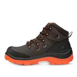 Foto 2 | Bota De Seguridad Egy Café Con Naranja Riverline