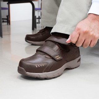 Foto 6 | Court Boston | Zapatos Ultra Cómodos Para Hombre, Hecho De Piel, Abrochado Fácil