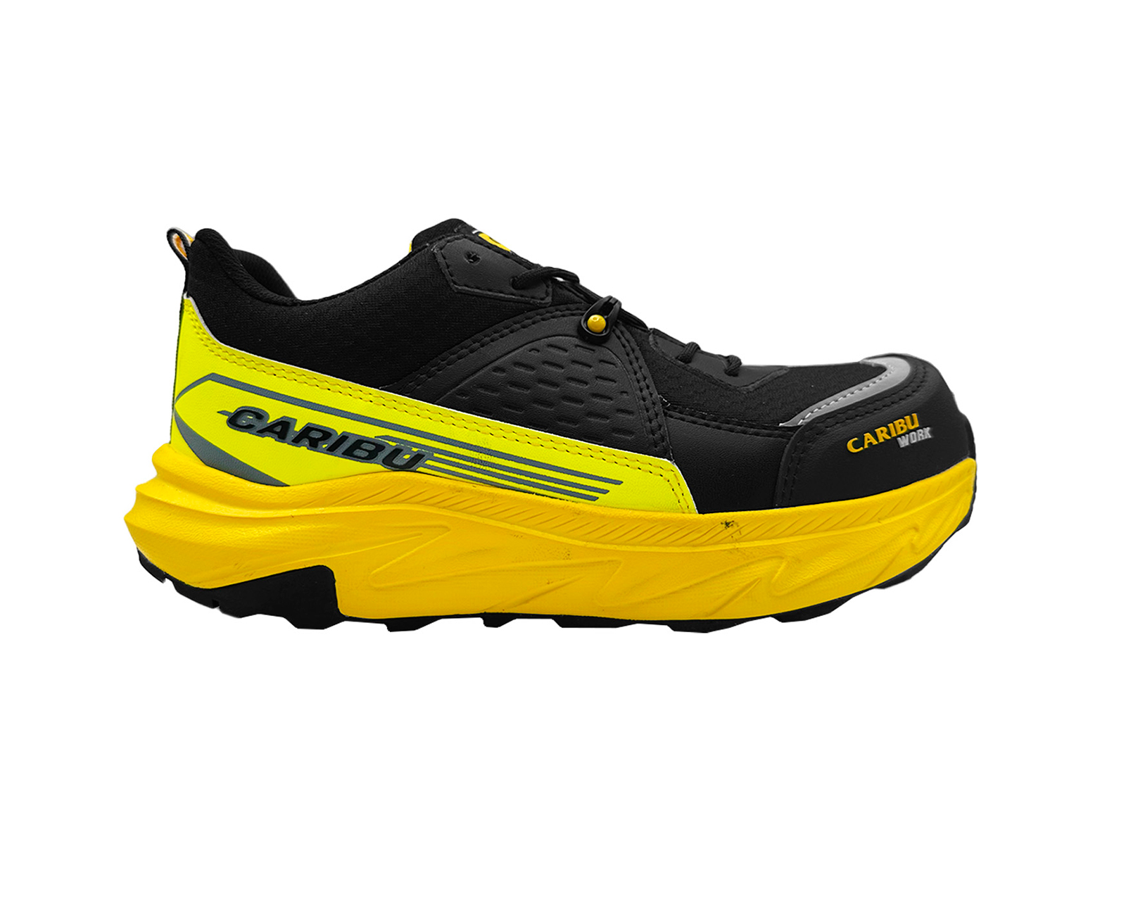 Tenis De Trabajo Industrial Para Hombre Caribu Con Casquillo