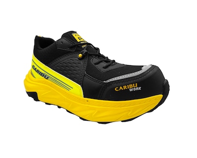Foto 2 | Tenis De Trabajo Industrial Para Hombre Caribu Con Casquillo