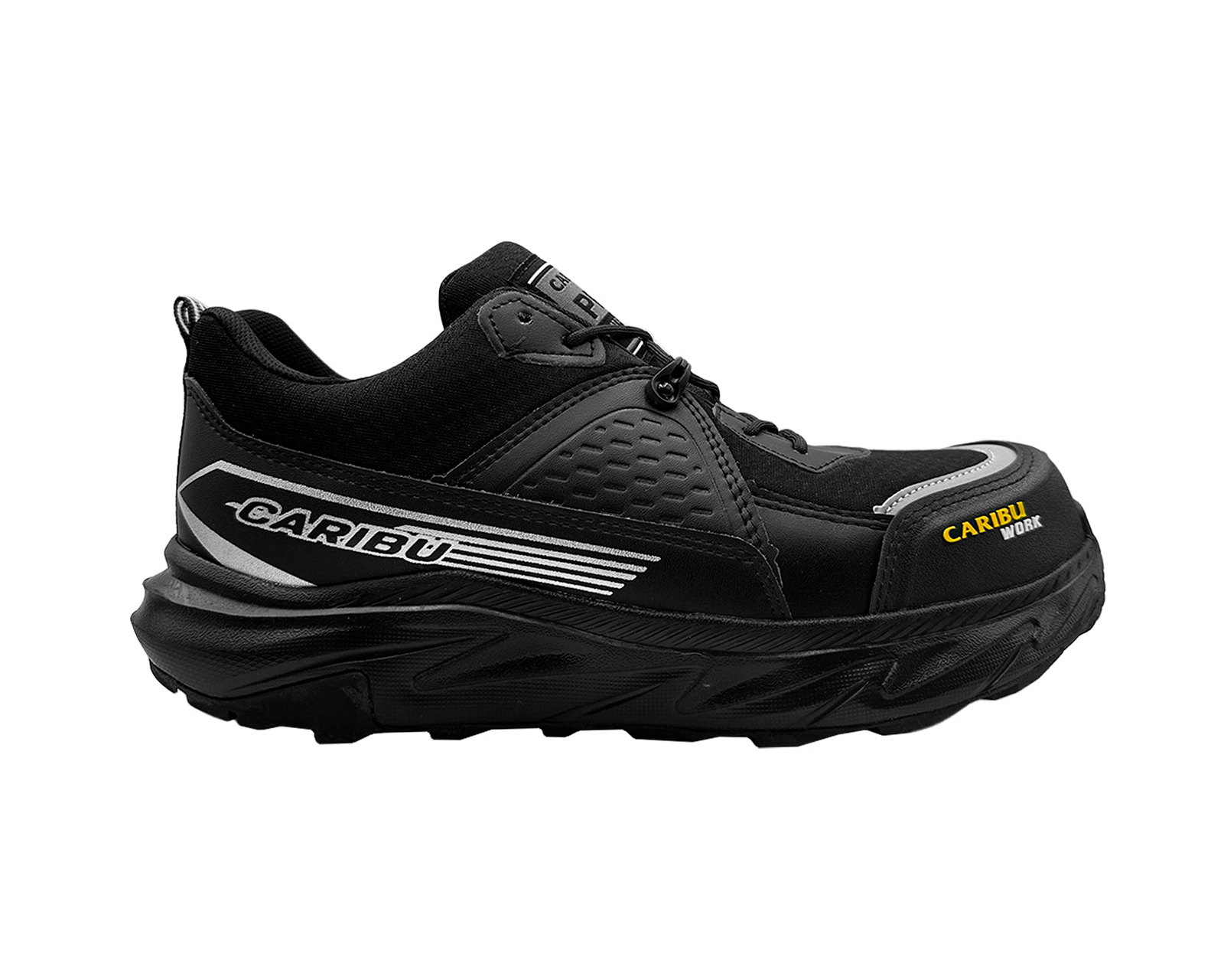 Tenis De Trabajo Industrial Para Hombre Caribu Con Casquillo