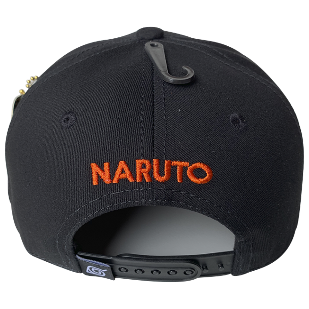 Foto 3 pulgar | Gorra Naruto Clan Uzumaki, Gris / Naranja, 57cm