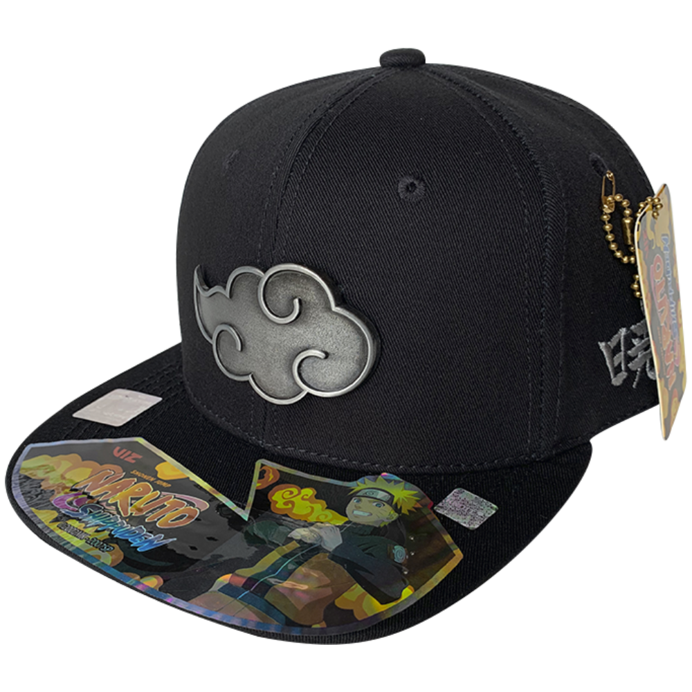 Gorra Naruto Akatsuki Placa Metal Cloud, Negro, 57 cm $299