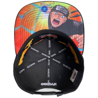 Foto 3 | Gorra Naruto Bandana Cromada Hidden Village Leaf, Negro / Naranja, 57cm
