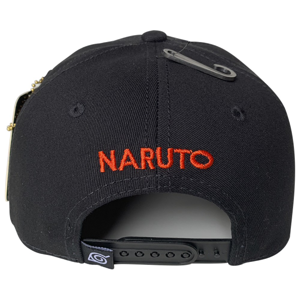 Foto 3 pulgar | Gorra Naruto Naruto Hidden Village Leaf, Anaranjado/ Negro, 57cm