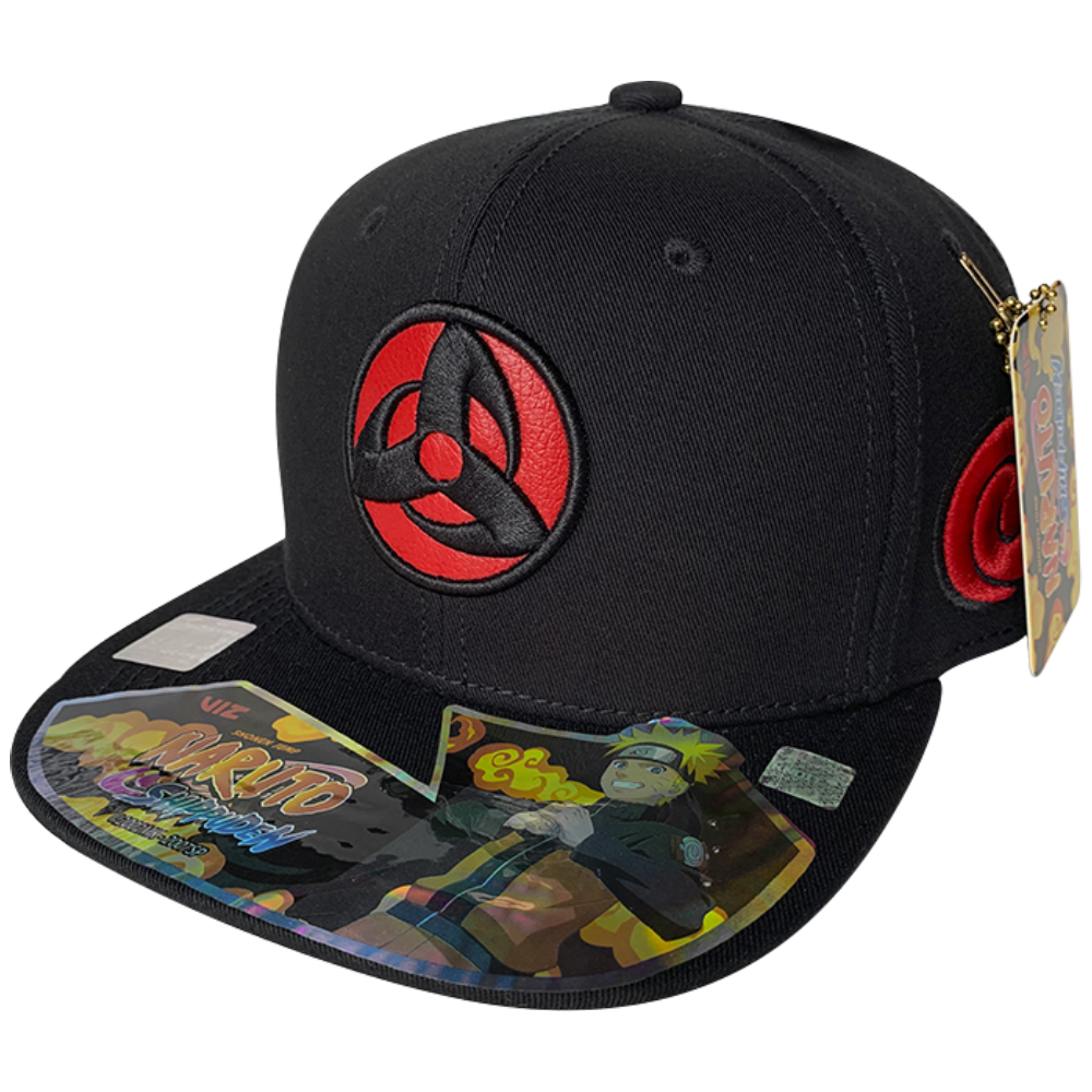 Foto 2 pulgar | Gorra Naruto Kakashi Hatake Sharingan, Negro, 57cm