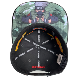 Foto 3 | Gorra Naruto Kakashi Hatake Sharingan, Negro, 57cm