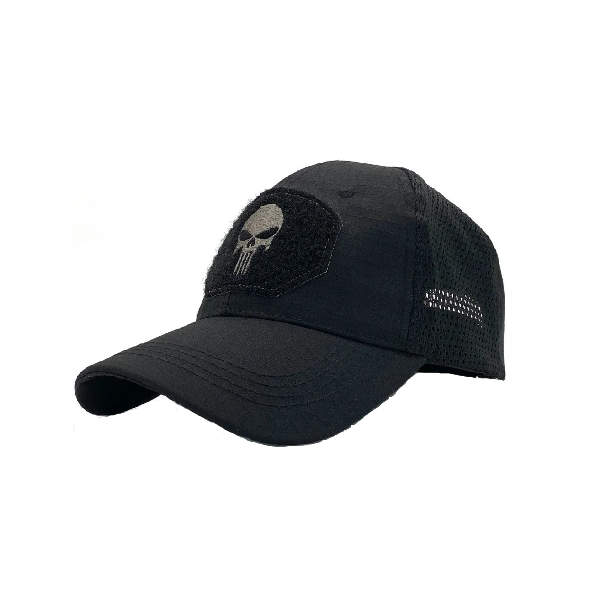 Foto 2 pulgar | Gorra Eo Safe Imports Táctica Militar Punisher color Negro