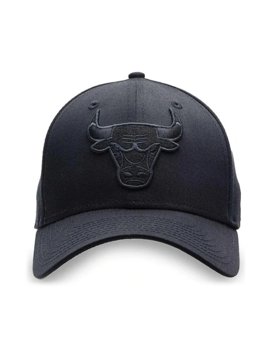 Foto 2 pulgar | Gorra New Era 9forty Chicago Bulls Black Basquetbol Nba