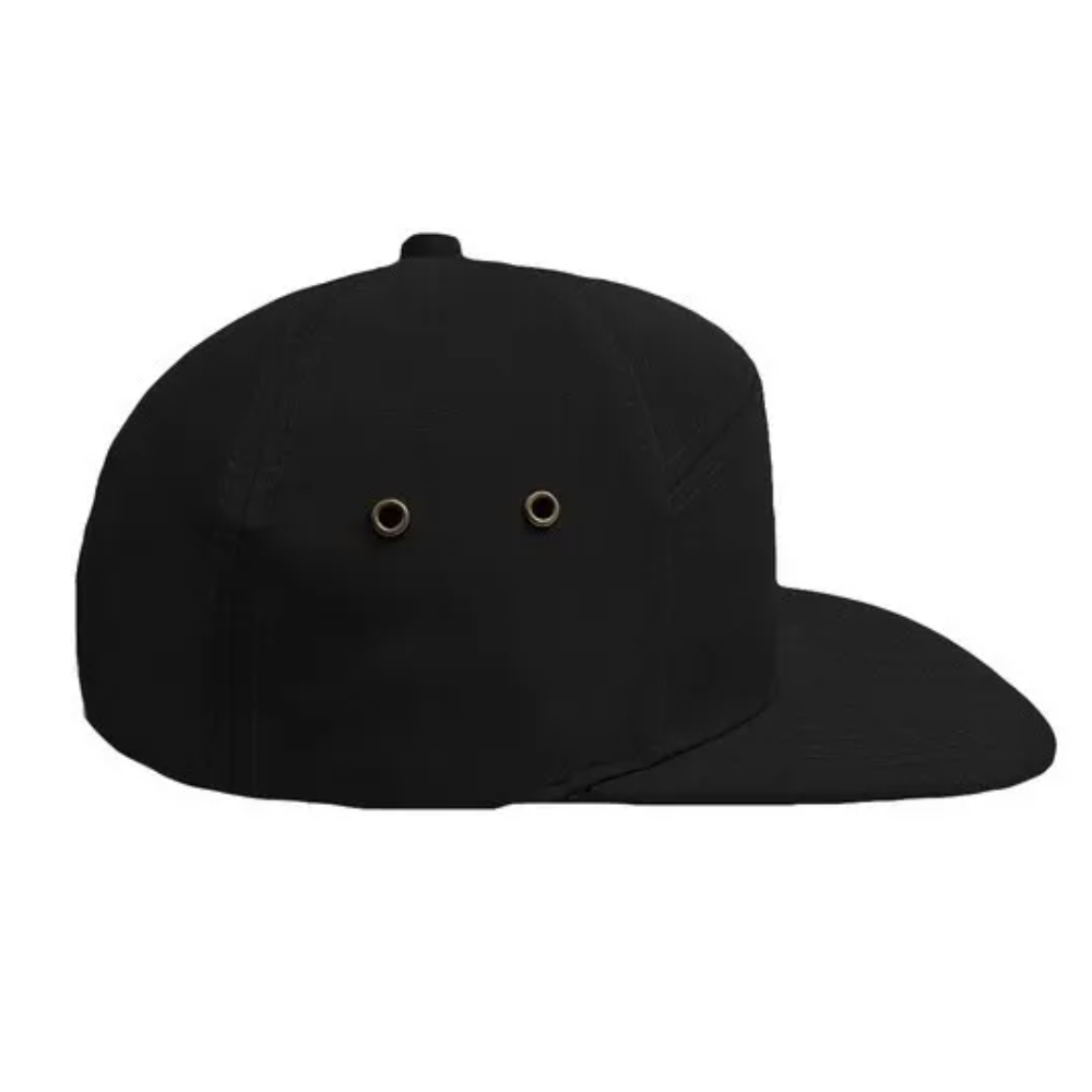 Foto 3 pulgar | Gorra Plana Lisa Unitalla 7 Paneles color Negro