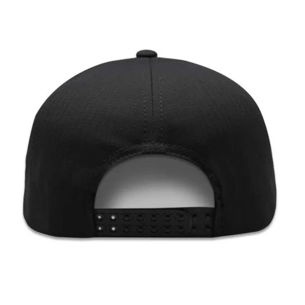 Foto 4 pulgar | Gorra Plana Lisa Unitalla 7 Paneles color Negro