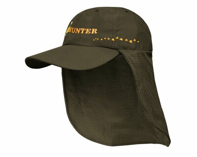 Foto 2 | Gorra Wallis Pescador Con Faldón De Malla, Duck Hunter Y Huellas, Olive