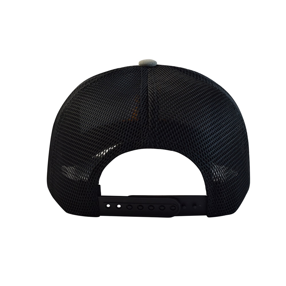 Foto 5 pulgar | Gorra Wallis Con Malla Y Ajustador Snapback De Plástico, Wild, Gris Con Malla Negra