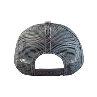Foto 4 | Gorra Wallis Con Malla Y Ajustador De Plástico, Wild Life, Gris Con Visera Olivo