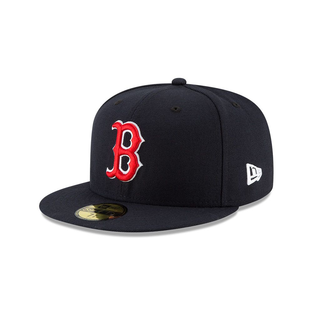 Foto 2 pulgar | Gorra New Era Boston Red Sox Authentic MLB 59fifty Cerrada para Hombre