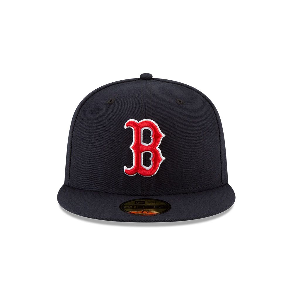 Foto 3 pulgar | Gorra New Era Boston Red Sox Authentic MLB 59fifty Cerrada para Hombre