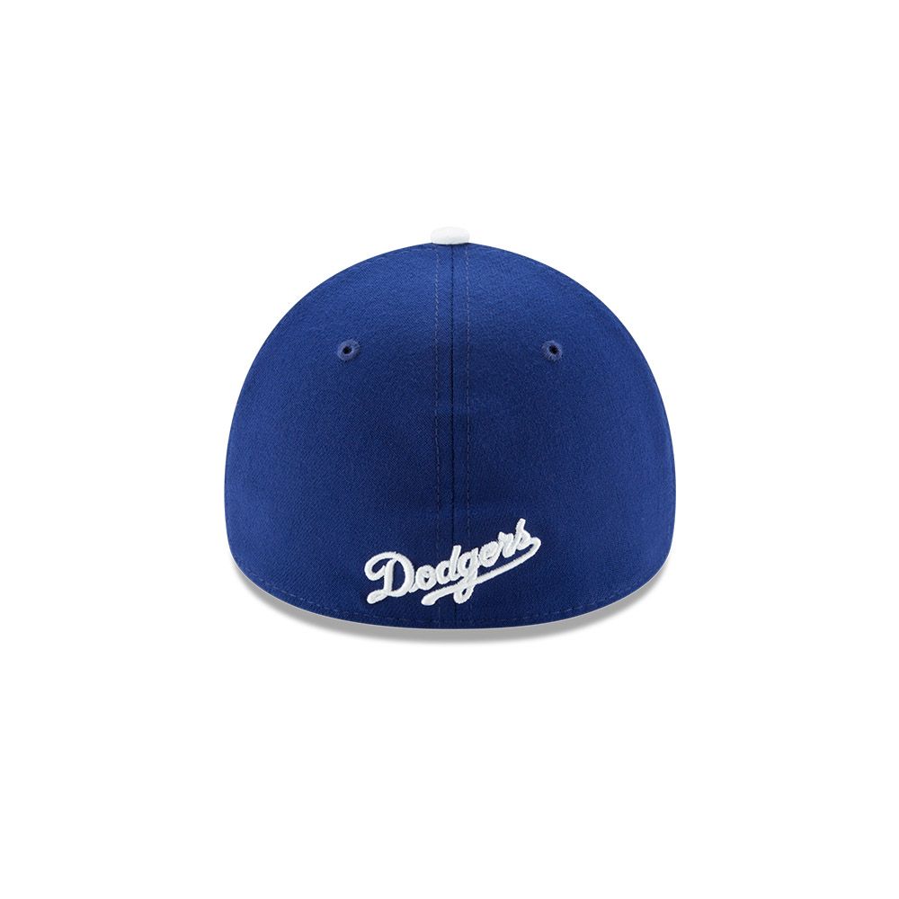 Foto 4 pulgar | Gorra New Era Los Ángeles Dodgers Team Classic Mlb 39THIRTY Elástica