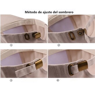 Foto 3 | Gorra De Béisbol Cómoda Para Deportes Al Aire Libre Eo Safe Imports Esi-376 Marron