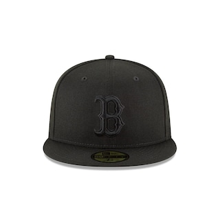 Foto 2 | Gorra New Era Boston Red Sox Black On Black Mlb 59fifty para Hombre