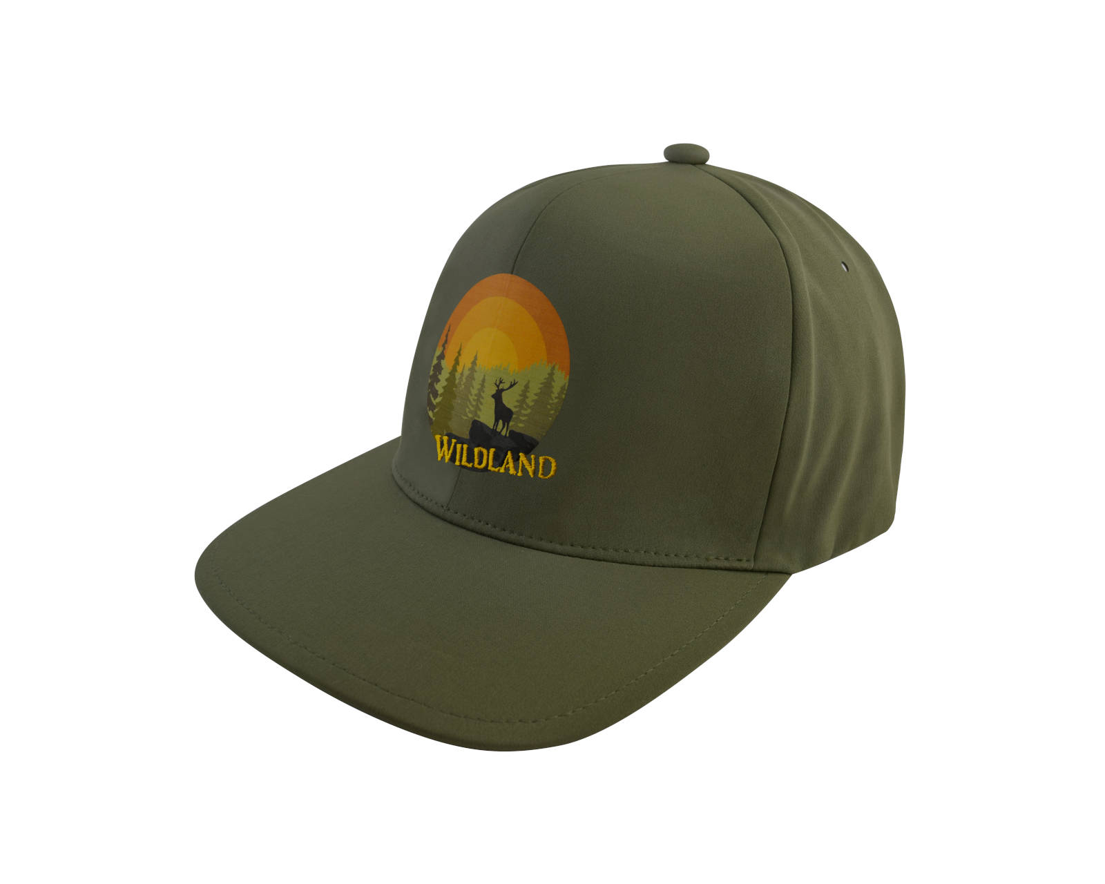 Foto 2 pulgar | Gorra Wallis Repelente al Agua color Verde Militar Expandex Wildland