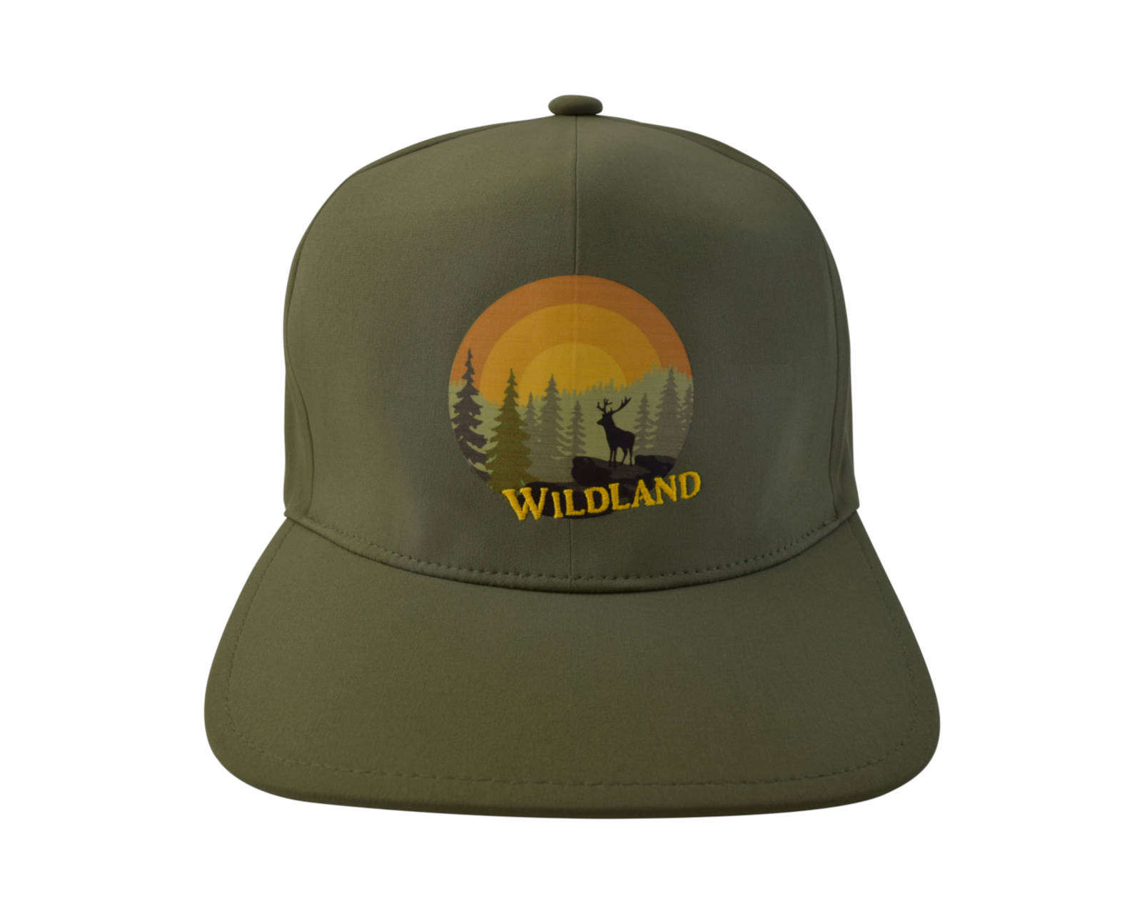 Foto 2 | Gorra Wallis Repelente al Agua color Verde Militar Expandex Wildland