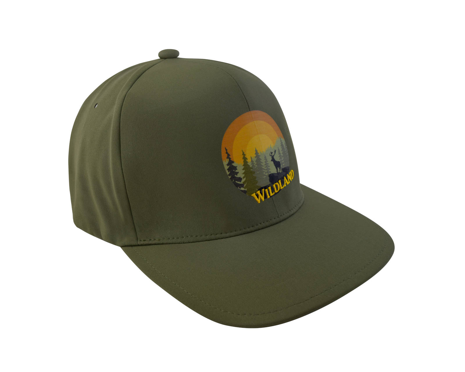 Foto 4 pulgar | Gorra Wallis Repelente al Agua color Verde Militar Expandex Wildland