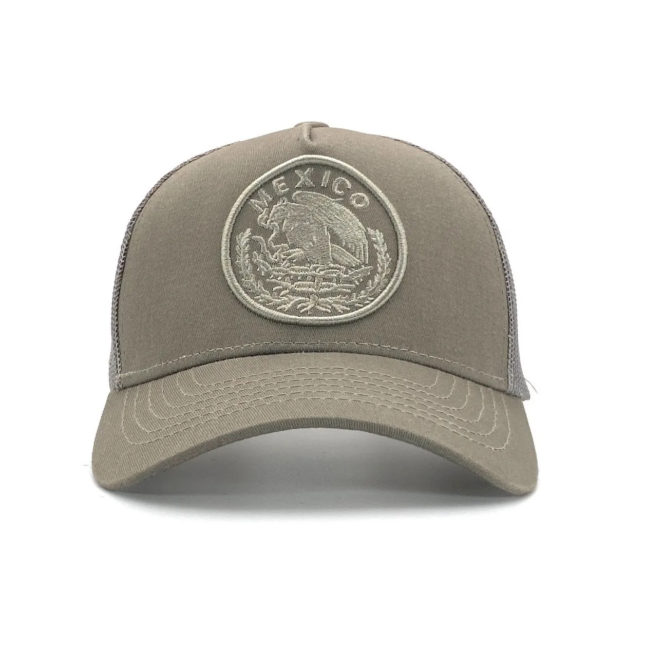 Foto 4 pulgar | Gorra Con Escudo México Béisbol Eo Safe Imports Esi-579 Gris