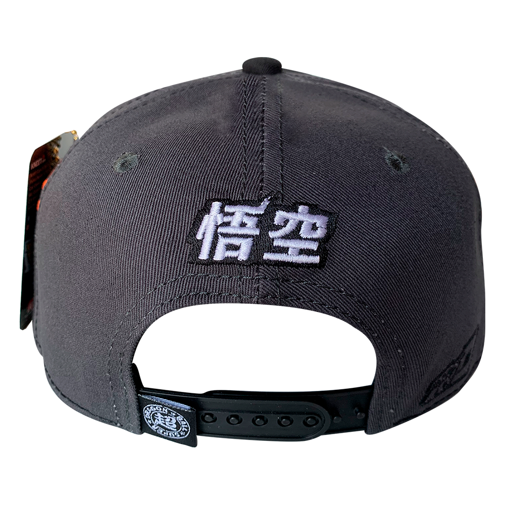 Foto 3 pulgar | Gorra Dragon Ball Super Kanji Bordado Goku color Negro57 Cm