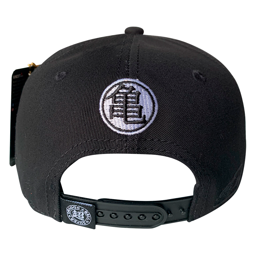 Foto 3 pulgar | Gorra para Caballero Dragon Ball Super Kanji Tortuga color Negro 57 cm