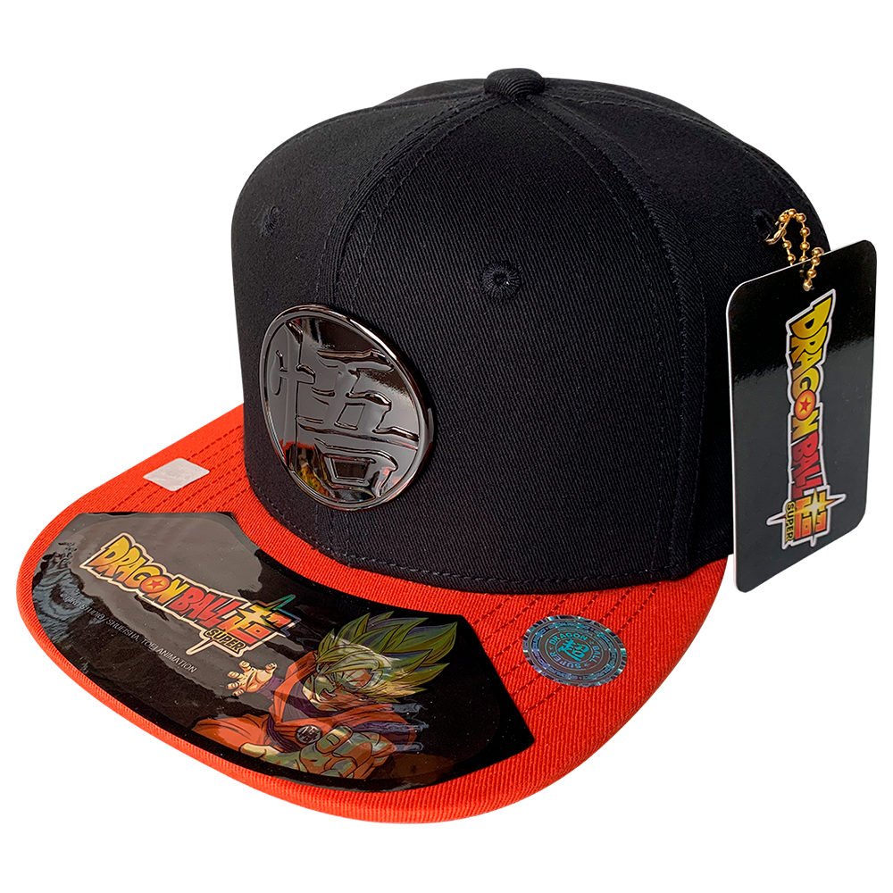 Foto 1 | Gorra para Caballero Dragon Ball Super Placa Cromada Kanji Goku color Naranja 57cm