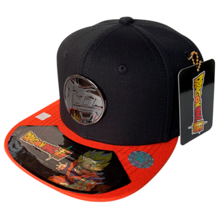 Foto 1 | Gorra para Caballero Dragon Ball Super Placa Cromada Kanji Goku color Naranja 57cm