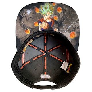 Foto 3 | Gorra Dragon Ball Super Kanji Bordado Goku color Rojo 57 Cm