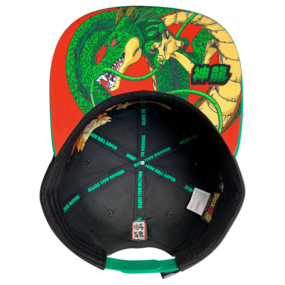 Foto 4 pulgar | Gorra Dragon Ball Super Placa Shenron color Verde 57 Cm