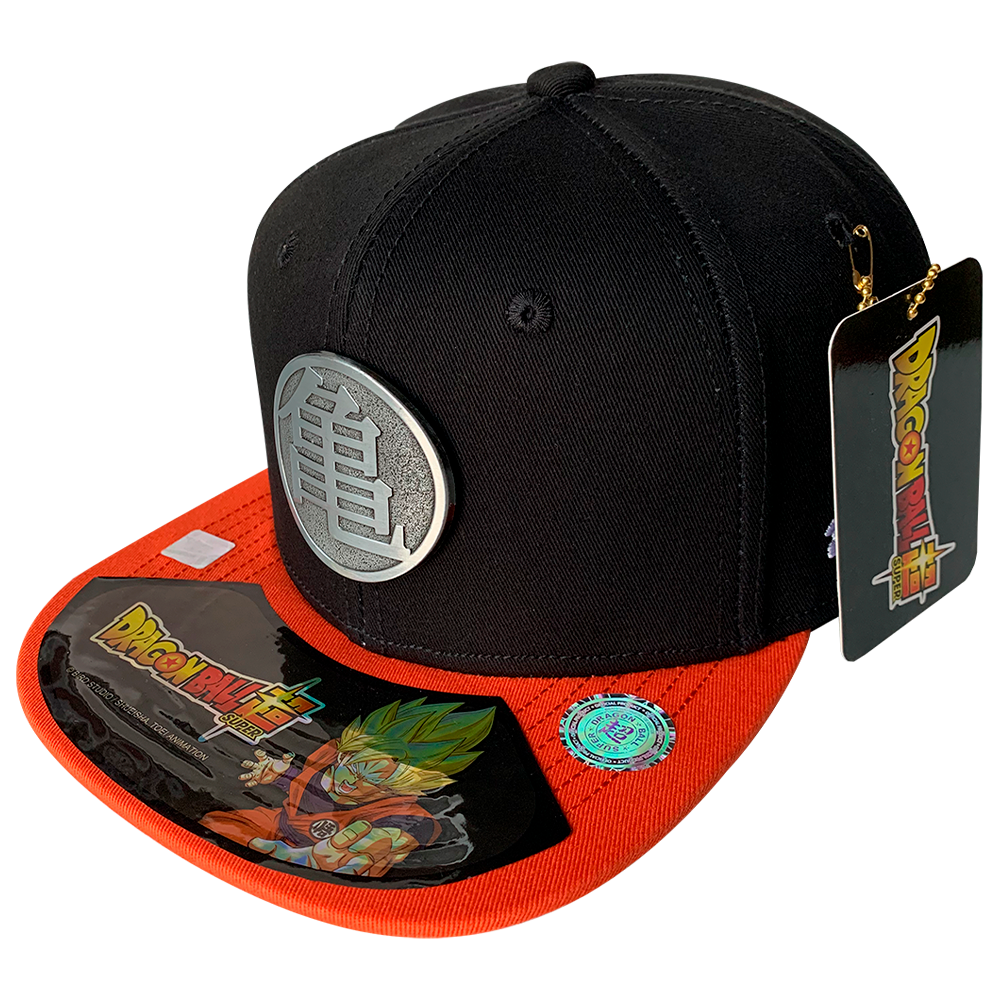 Gorra Dragon Ball Super Placa Kanji Tortuga color Negro
