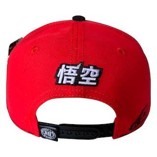 Foto 2 | Gorra Dragon Ball Super Kanji Bordado Goku Rojo/negro 57 Cm