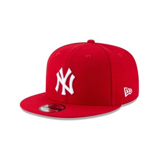 Foto 5 | Gorra New Era color Rojo New York Yankees Black On Black MLB 9fifty Ajustable Unisex