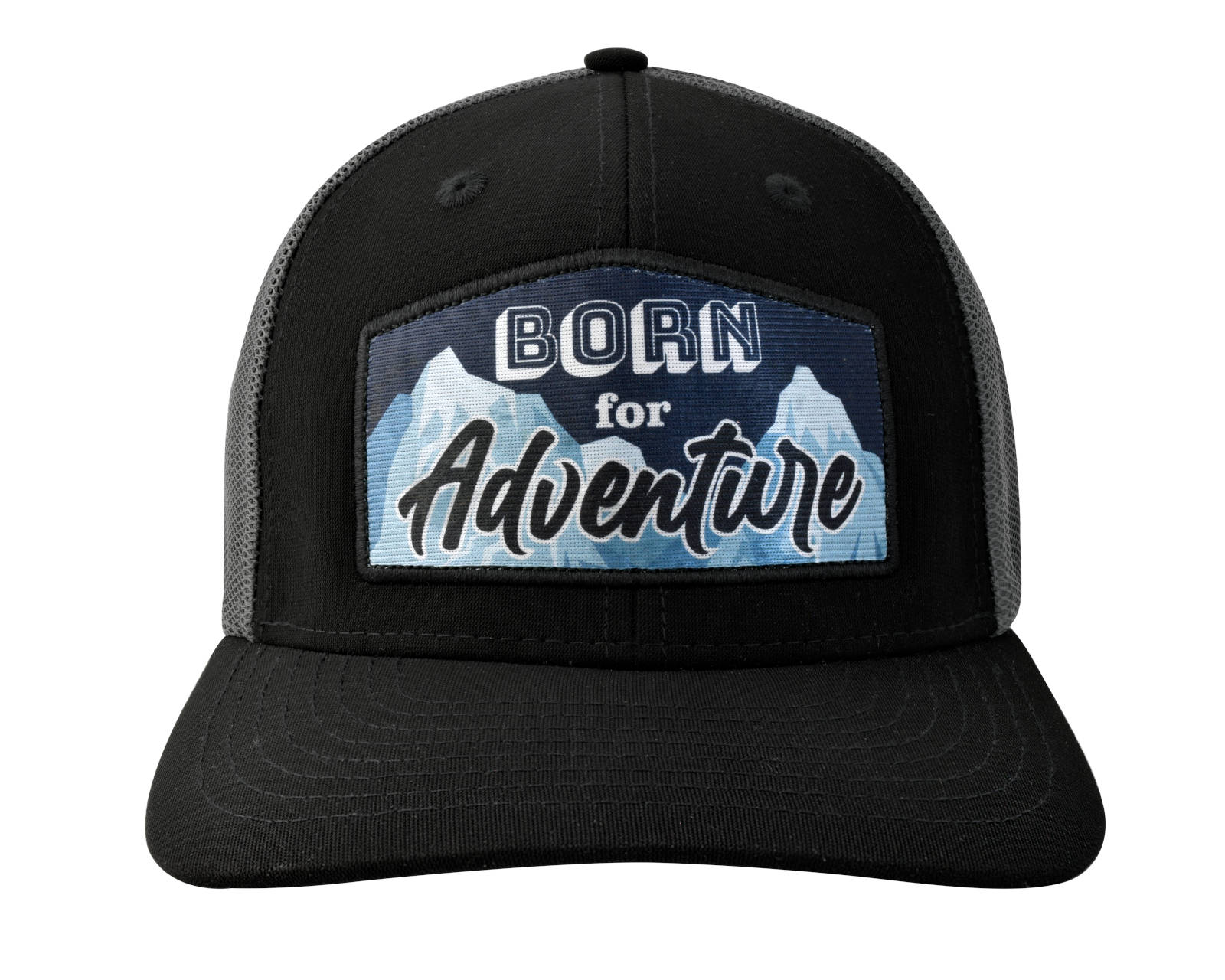 Foto 2 | Gorra Wallis C9203172 color Negro con Malla y Ajustador de Plástico - Born For Adventure