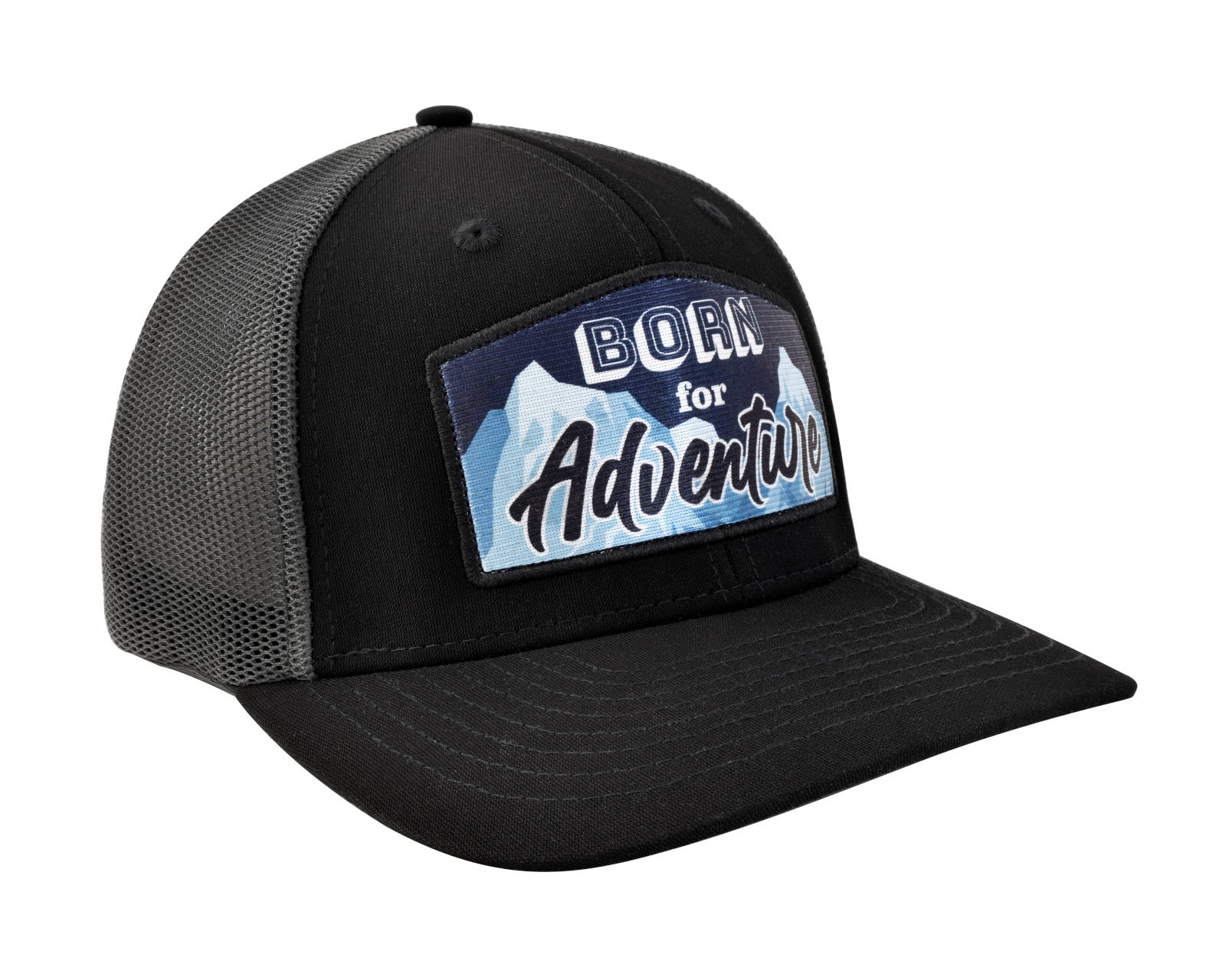 Foto 4 pulgar | Gorra Wallis C9203172 color Negro con Malla y Ajustador de Plástico - Born For Adventure