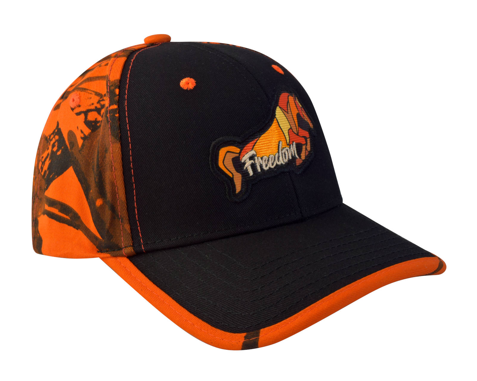 Foto 4 pulgar | Gorra Wallis C9209173 Camuflaje color Naranja con Ajustador en Velcro - Freedom