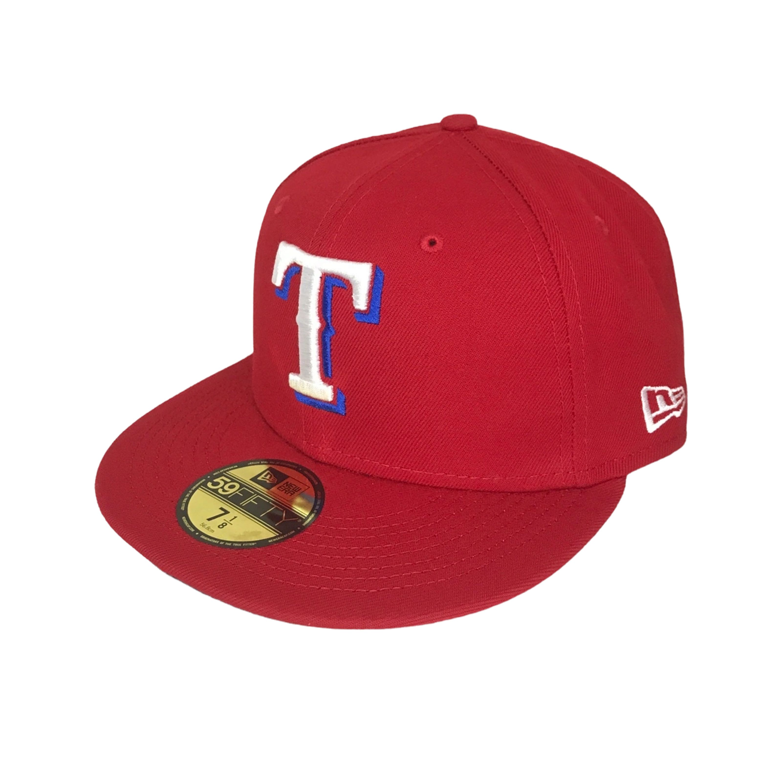 Foto 3 pulgar | Gorra New Era Texas Rangers color Rojo 59FIFTY