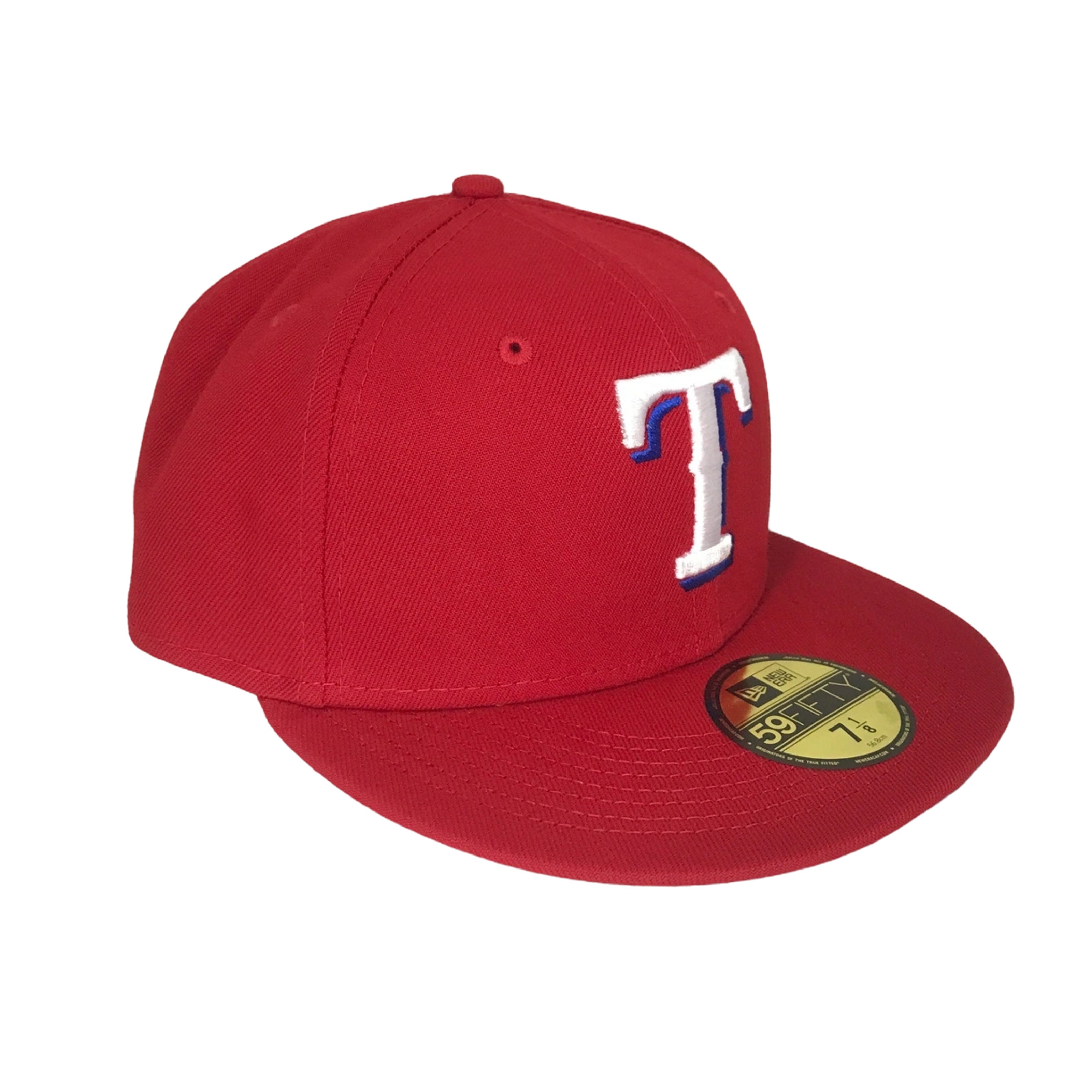 Foto 4 pulgar | Gorra New Era Texas Rangers color Rojo 59FIFTY