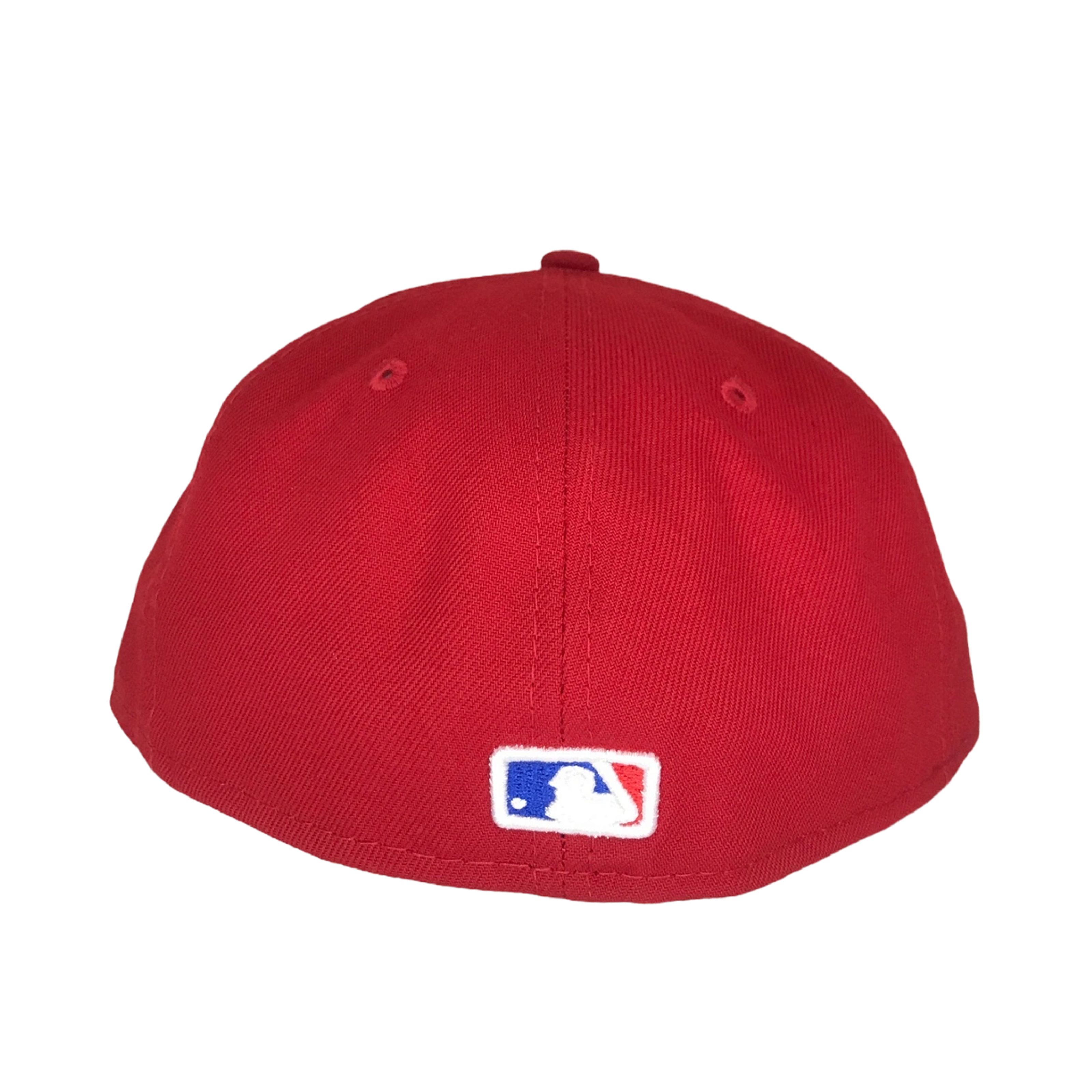 Foto 5 pulgar | Gorra New Era Texas Rangers color Rojo 59FIFTY