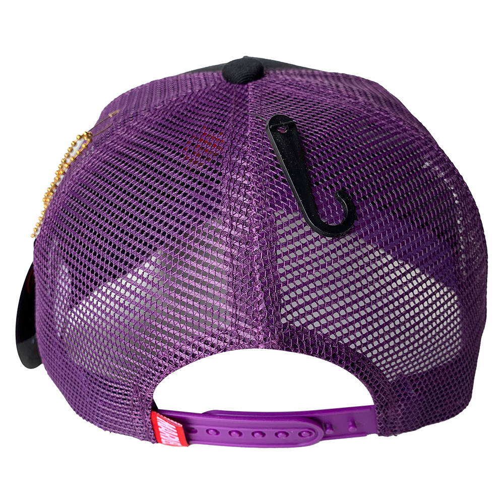 Foto 2 | Gorra Trucker Marvel Black Panther color Morado y Negro 57 CM