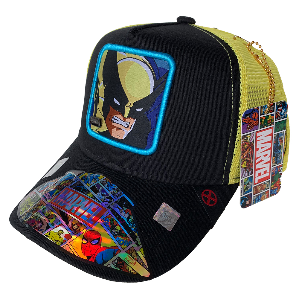 Foto 2 pulgar | Gorra Trucker Marvel Wolverine Multicolor 57 cm