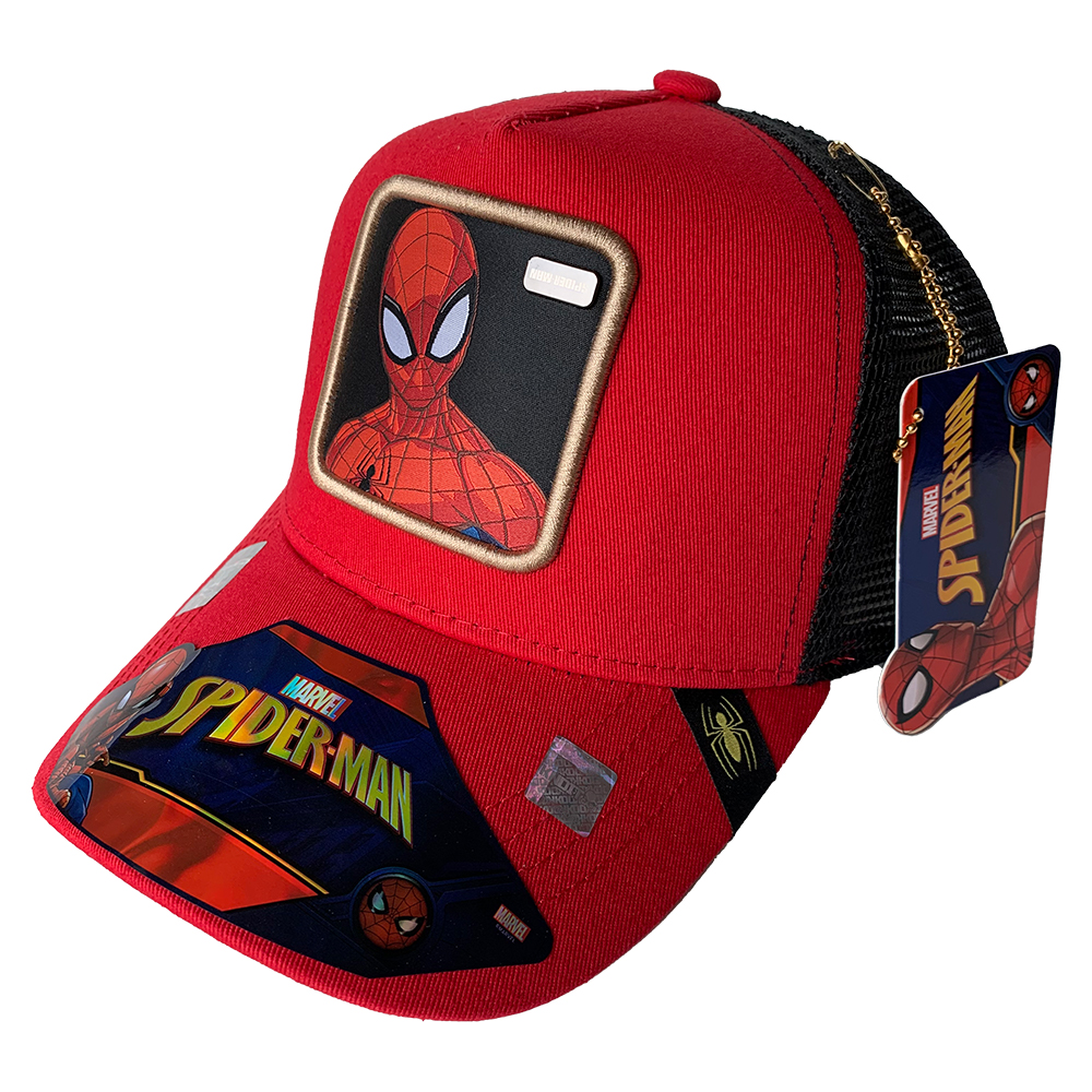 Foto 2 pulgar | Gorra Trucker Marvel Spider-Man color Rojo