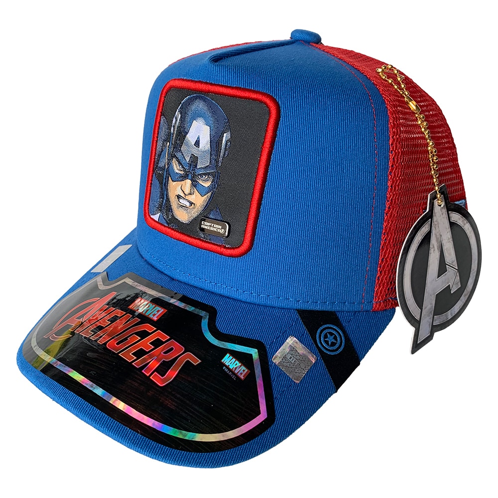 Gorra Trucker Marvel Capit N Am Rica Multicolor Coppel Com