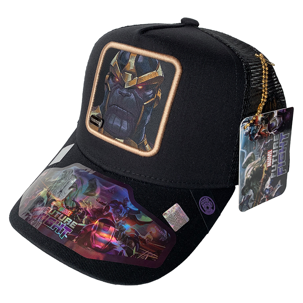 Foto 2 pulgar | Gorra Trucker Marvel Thanos color Negro