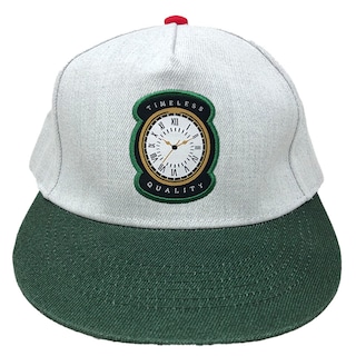 Foto 4 | Gorra Snapback Sarosa Clk15 Verde Reloj Bordado