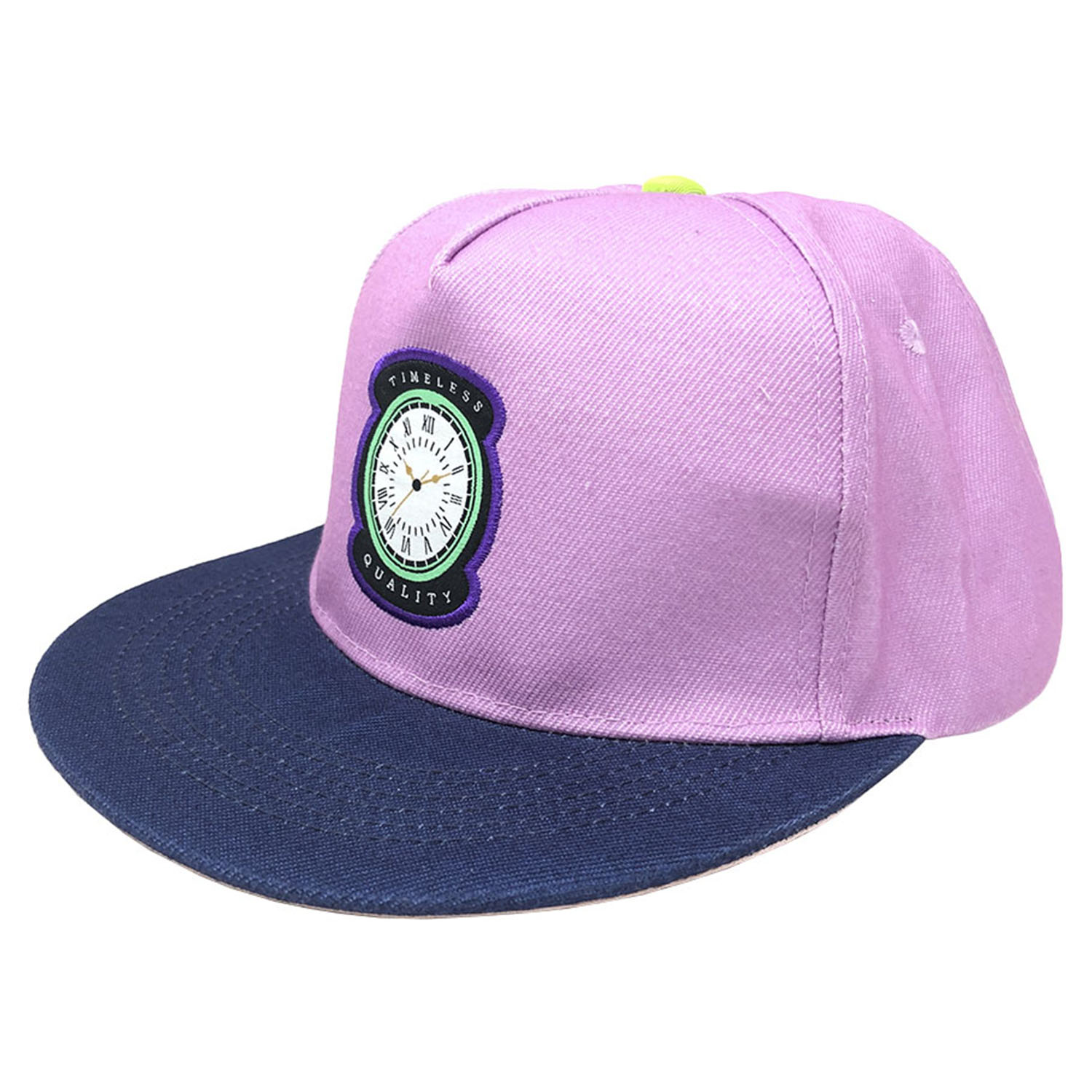 Foto 4 pulgar | Gorra Snapback Sarosa Clk14 Rosa Reloj Bordado