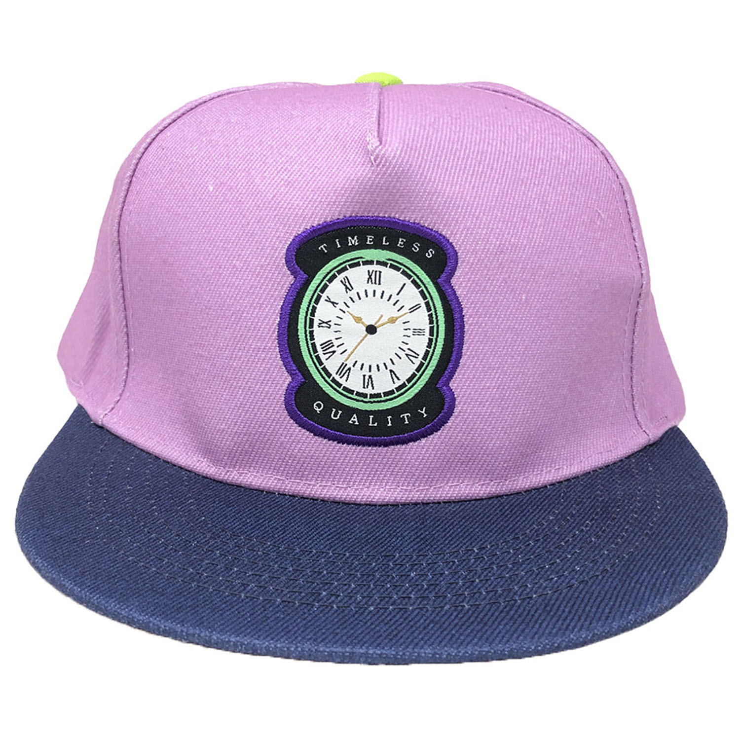 Foto 5 pulgar | Gorra Snapback Sarosa Clk14 Rosa Reloj Bordado